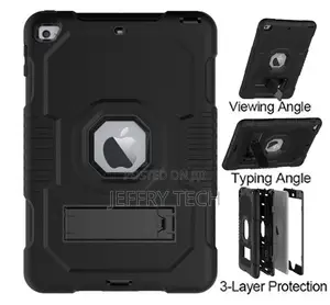 iPad Mini 5 Heavy Duty Shockproof Drop Rugged Case,Black
