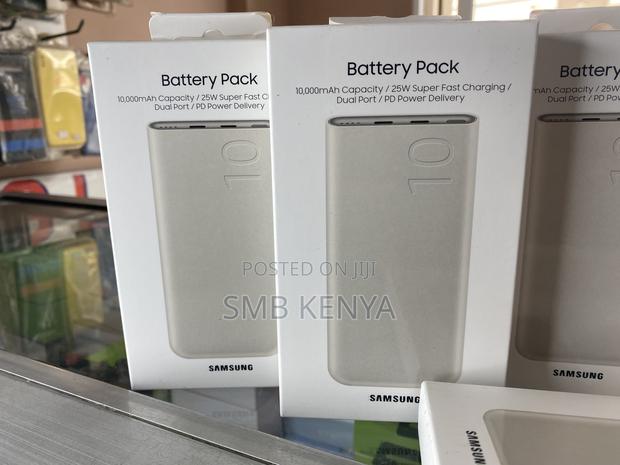 Samsung Super Fast Charging Power Bank, 25 Watts, 10,000 Mah