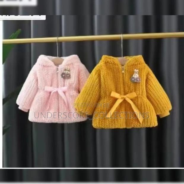 Classy Girls Woolen Jacket - main view