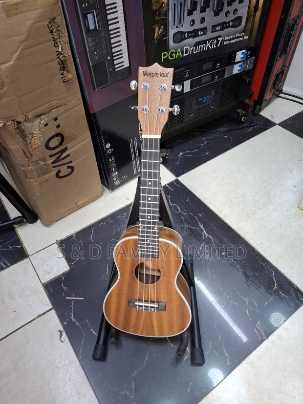 Maple Leaf Size 24 Ukulele Guitar - main view