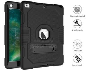 iPad 9.7 Inch 2018 Heavy Duty Shockproof Drop Rugged,Black - thumbnail 2