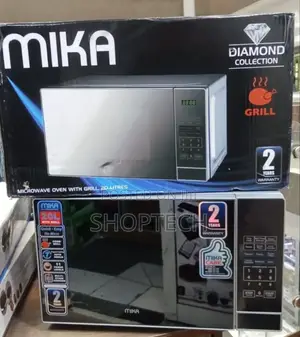 Mika 20L Digital Microwave Oven With Grill MMWDGPB2074MR