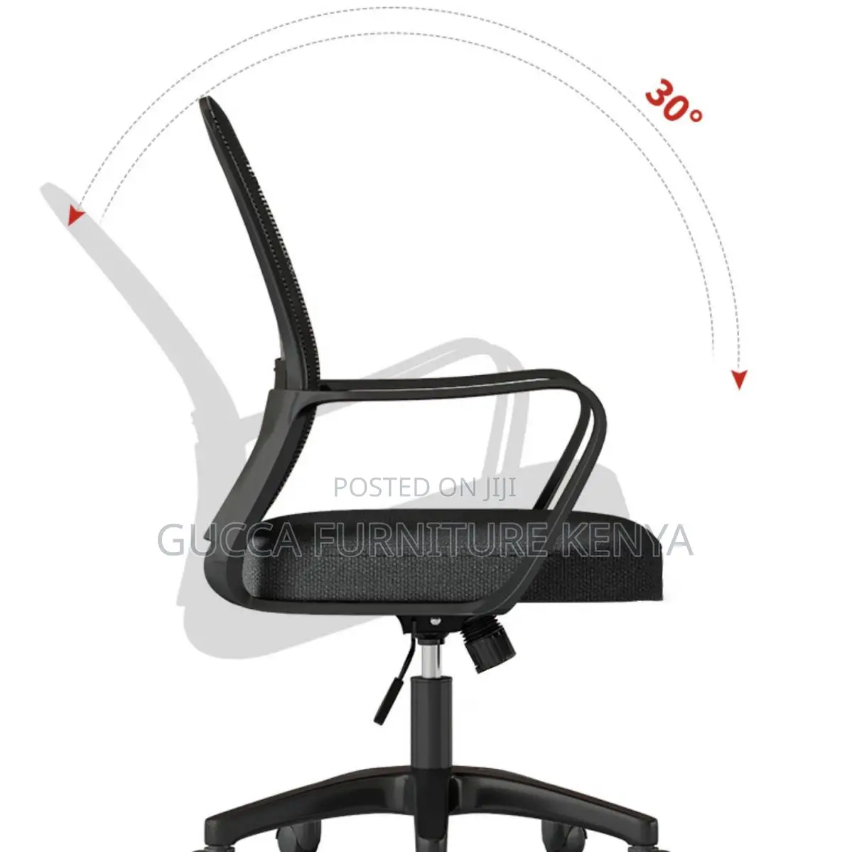 Office Chairs: Modern Task Chair With Adjustable Seat Height