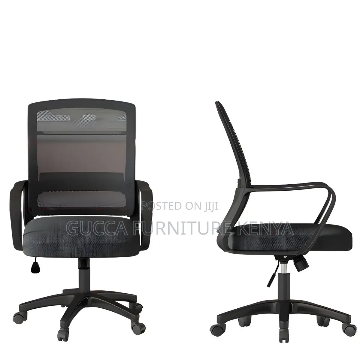 Office Chairs: Modern Task Chair With Adjustable Seat Height