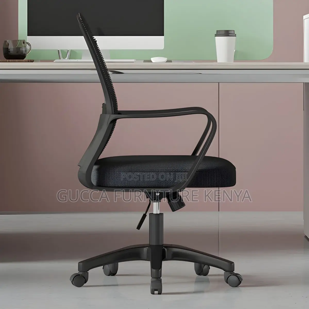 Office Chairs: Modern Task Chair With Adjustable Seat Height