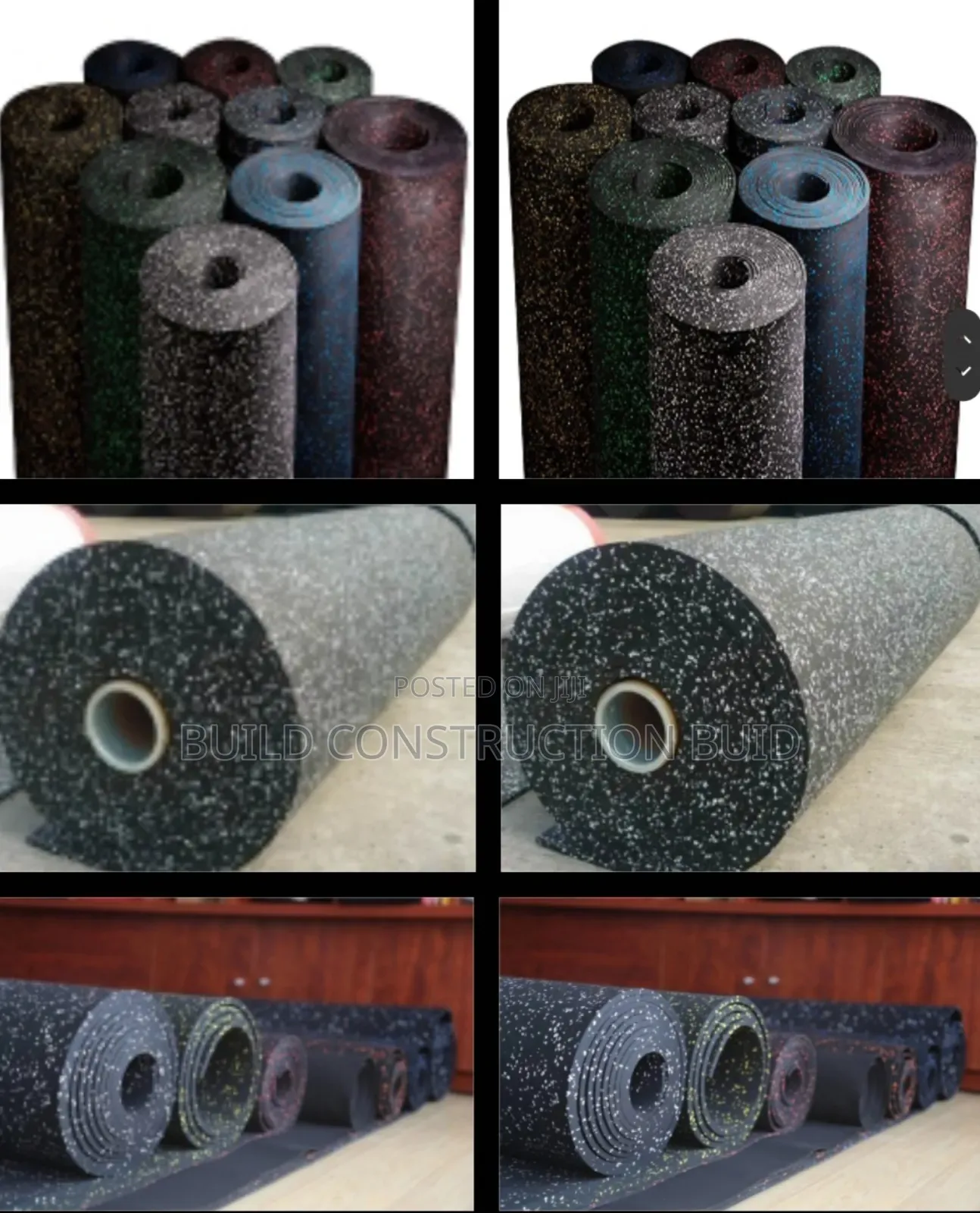 Gym Rubber Mat Roll