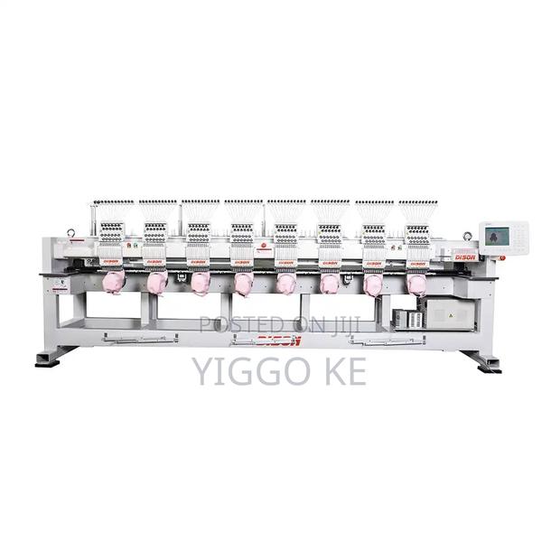 High Quality 8 Head 9 Needles Embroidery Machine Crazy Offer - thumbnail 2