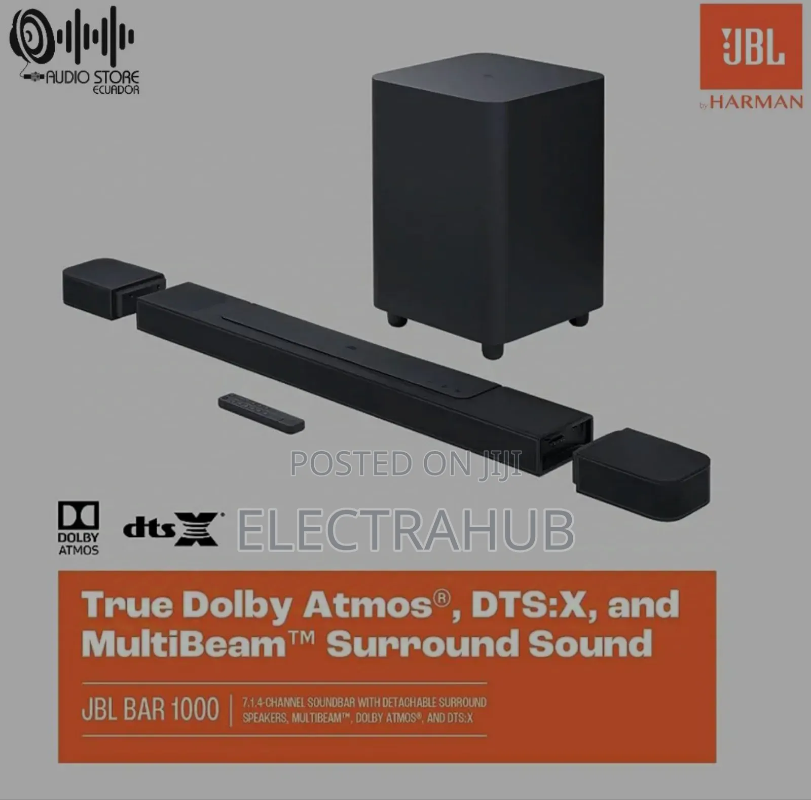 JBL Bar 1000 7.1.4-Channel 800w New Sealed in a Shop