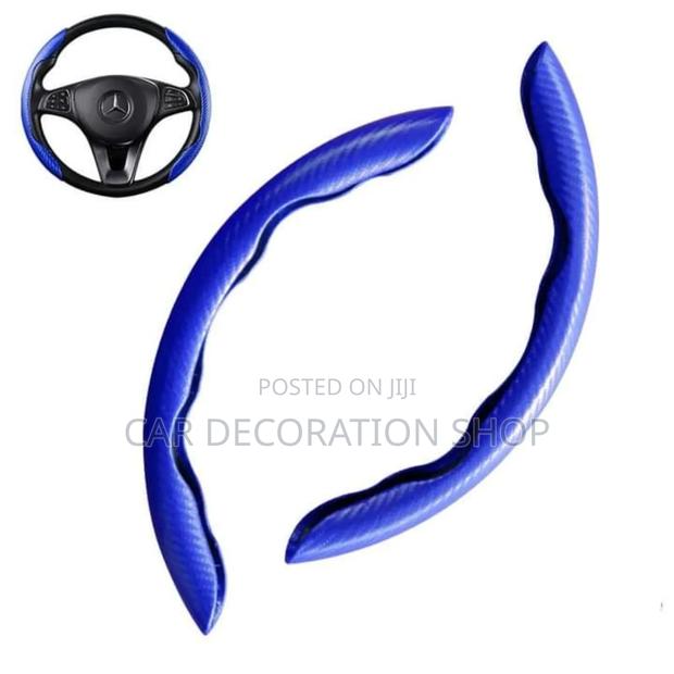Blue Anti Slip 2pc Pack Steering Cover