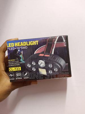 7 Led Headlight Rechargeable With Light Weight - thumbnail 2