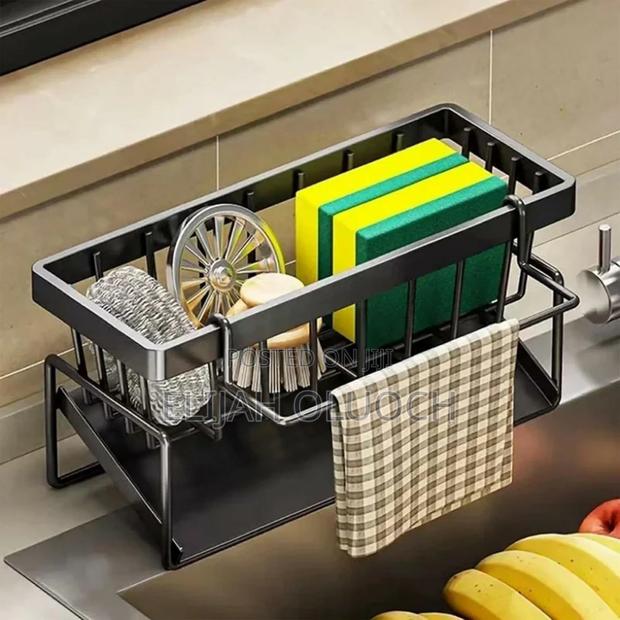 Sink Caddy With Towel Holder - thumbnail 3