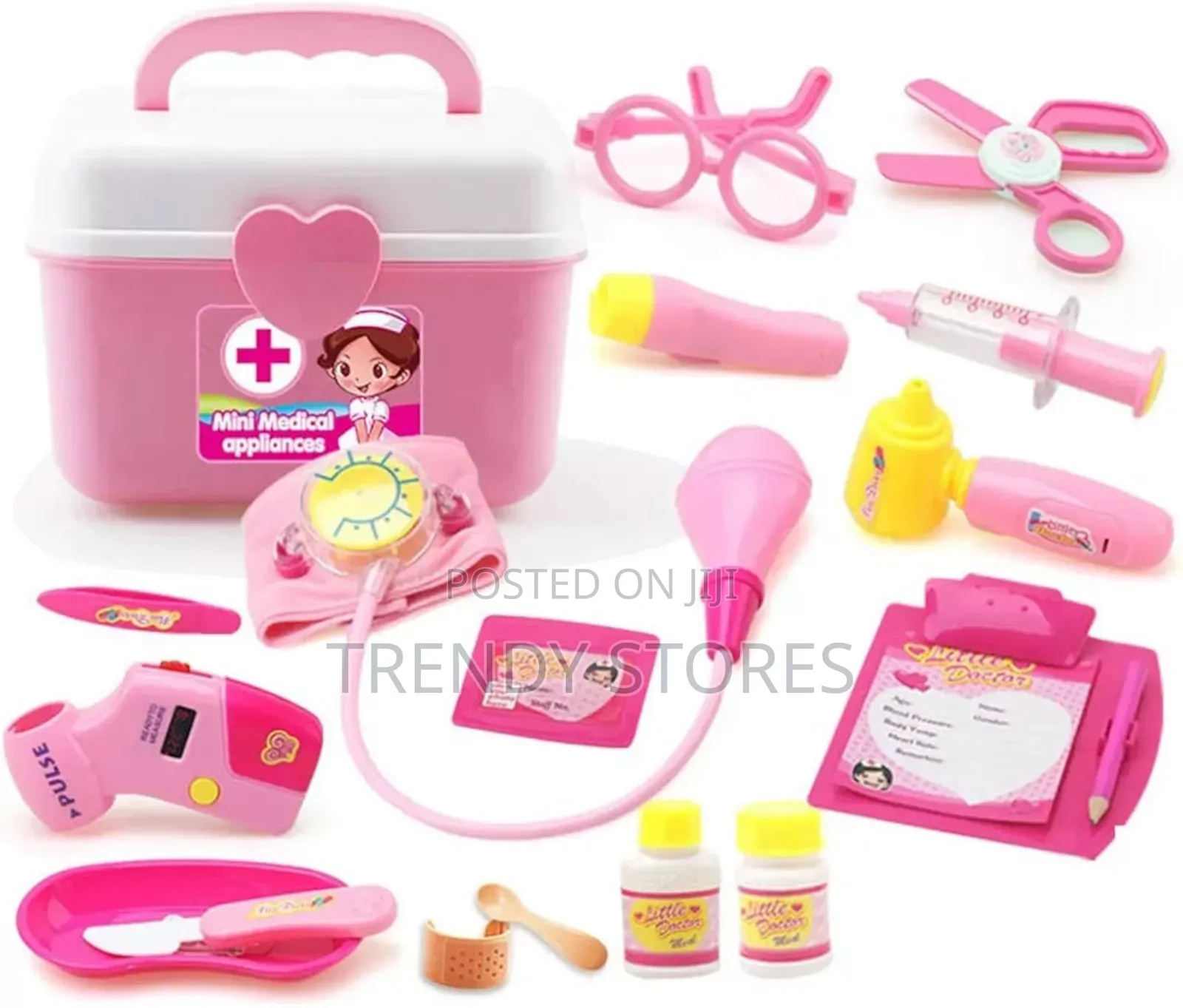 17pcs Children Medical Pretend Playset