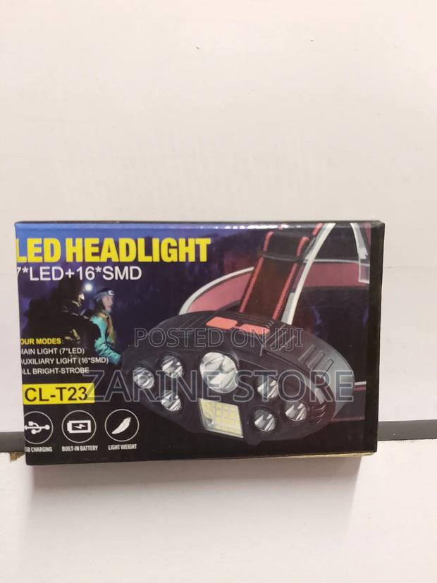 Headlamp 7 Led Headlights Rechargeable - main view