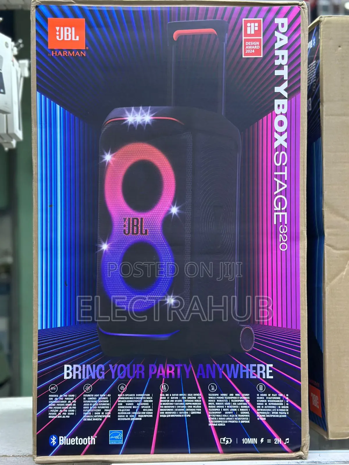 JBL Partybox Stage 320 Speaker New Sealed in a Shop