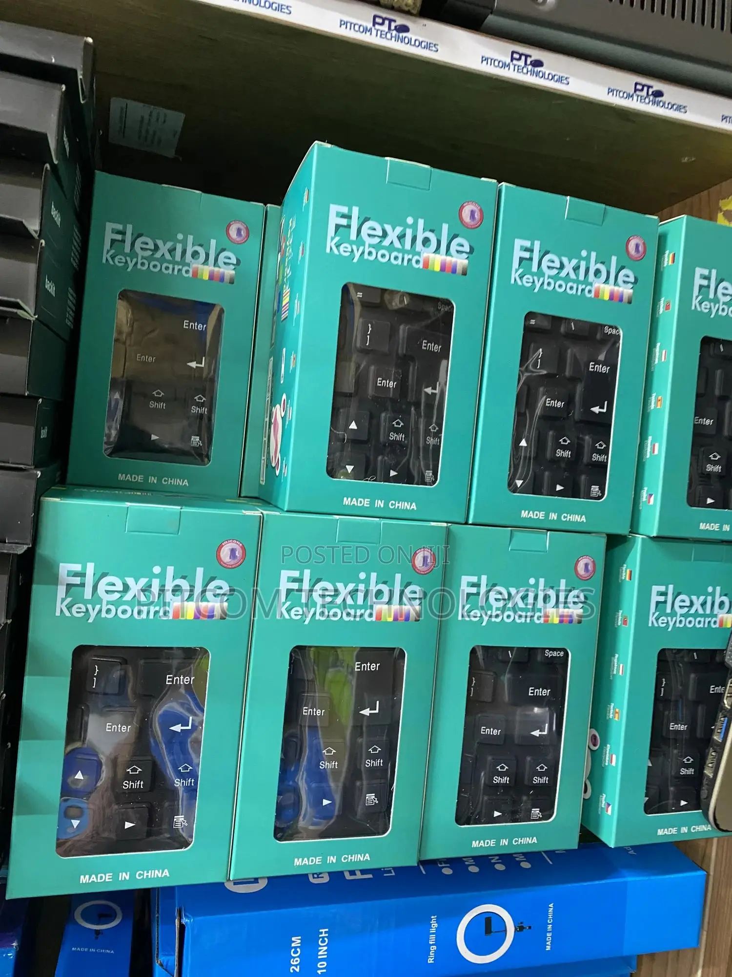 Flexible Keyboard for Laptop and Desktop