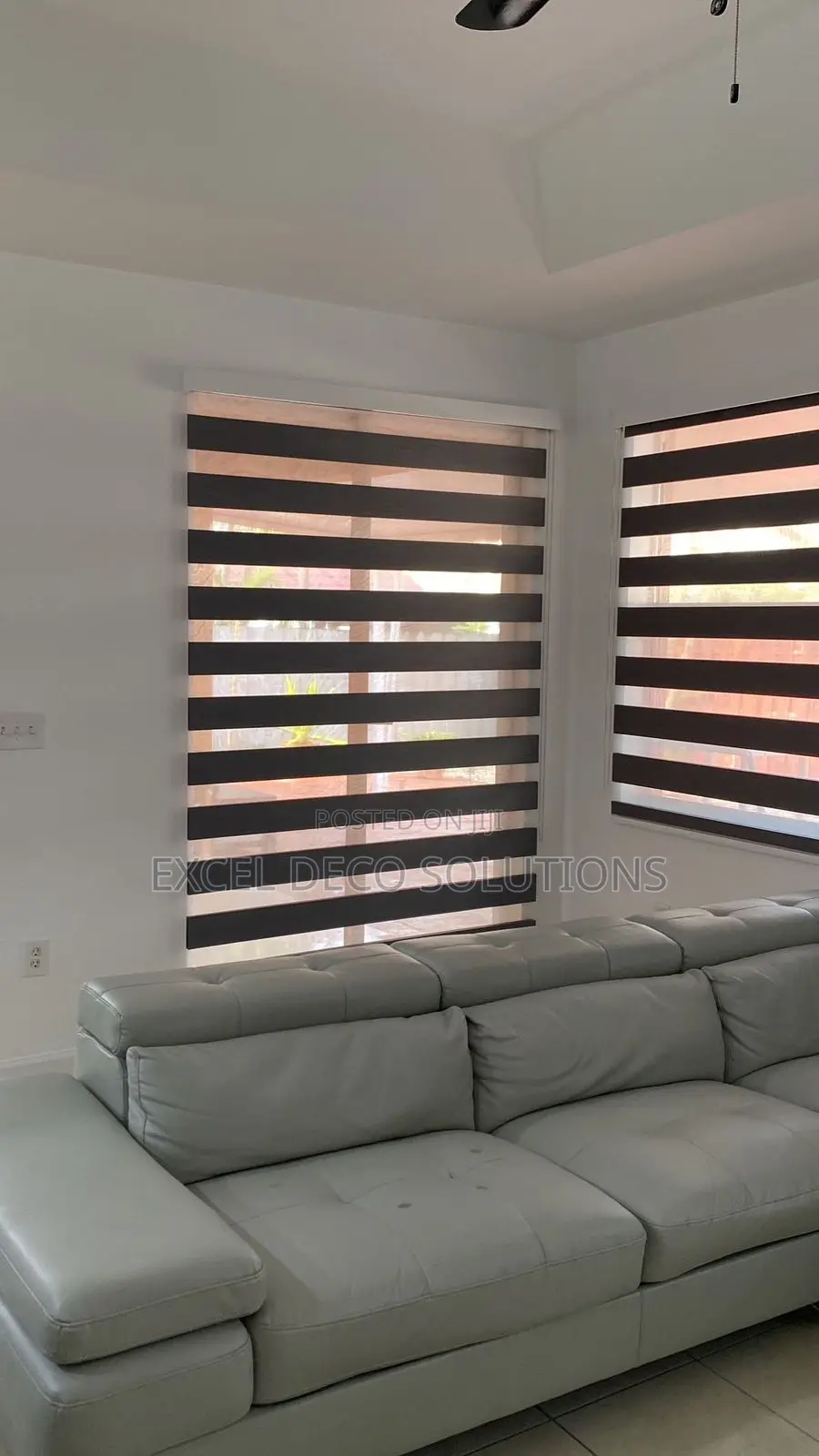 Zebra Roller Blinds- Easy Privacy Solution