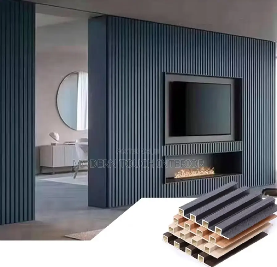 High-Quality WPC Fluted Panels
