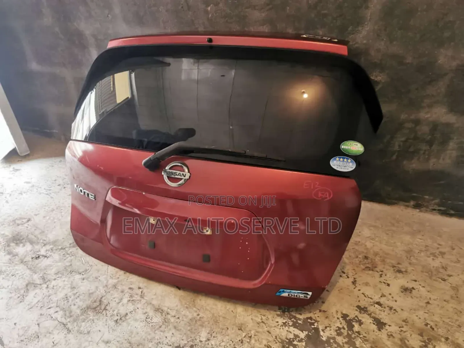 Tailgate /Boot Nissan Note 2014