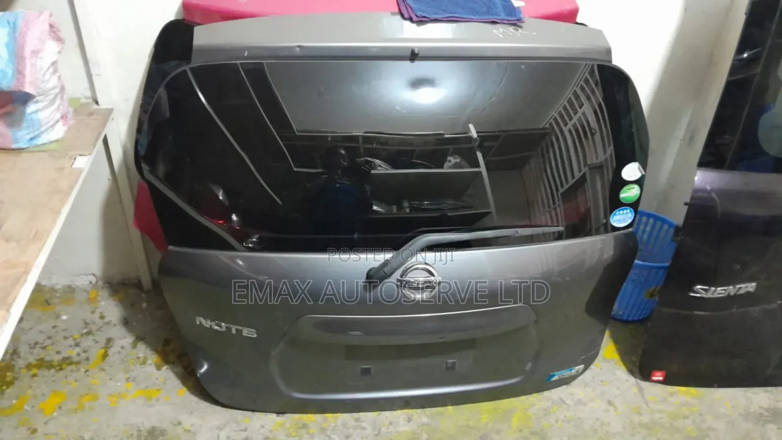 Tailgate /Boot Nissan Note 2014