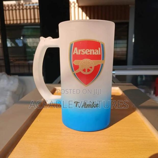 Branded Coloured Beer Mugs