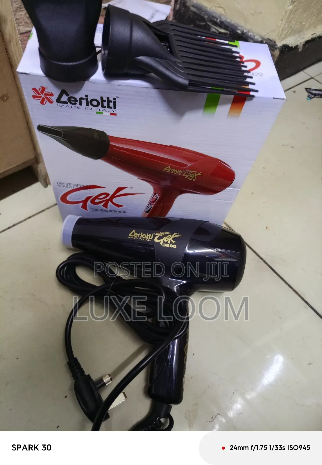 Blowdry/Hair Dryer Ceriotti