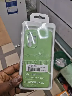 Soft Silicone Protective Case for Galaxy A33 5g-Green