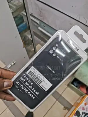 Samsung Galaxy A51 Case Luxury Soft Silicone Case-Black