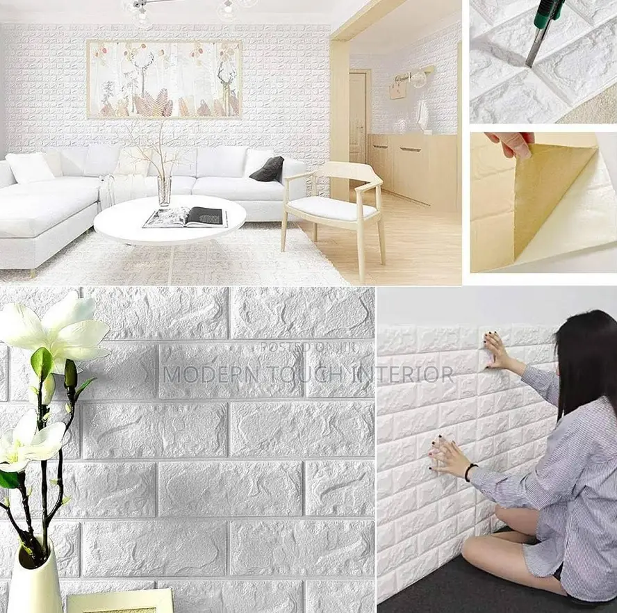 3D Foam Wall Panels for Stylish Interiors"