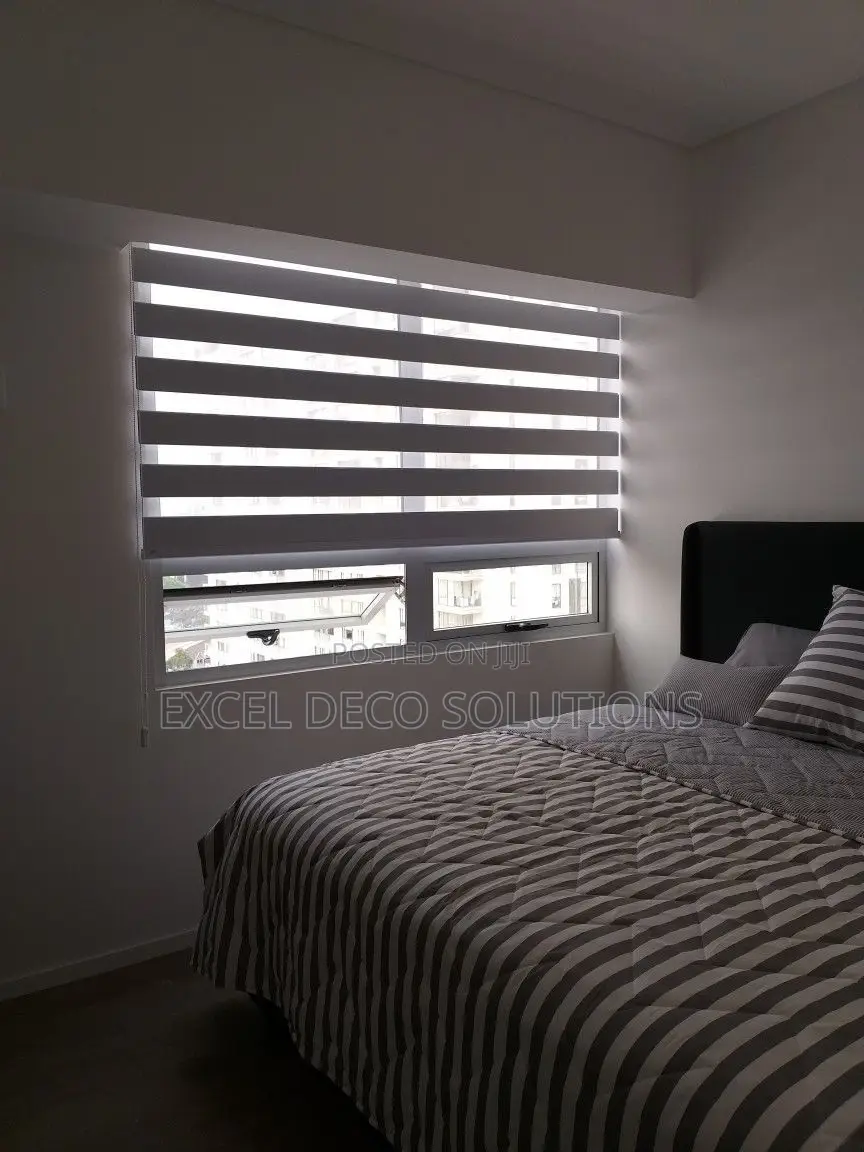 Sleek Office Window Roller Blinds