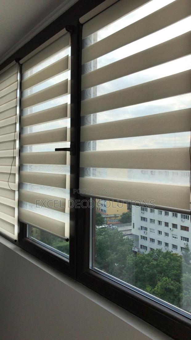 Smart and Chic Zebra Roller Blinds