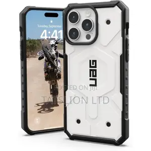 iPhone 16 Plus Case Pathfinder Clear Active Neon, Built-In