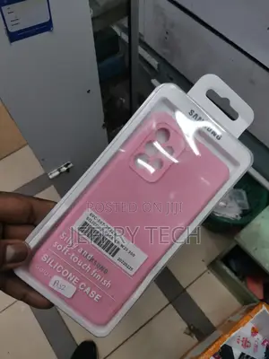 Silicone Phone Cover for Samsung Galaxy A52-Pink