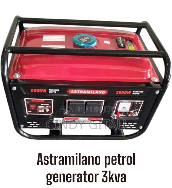 Astramilano Petrol Generator 3KVA (ROPE)