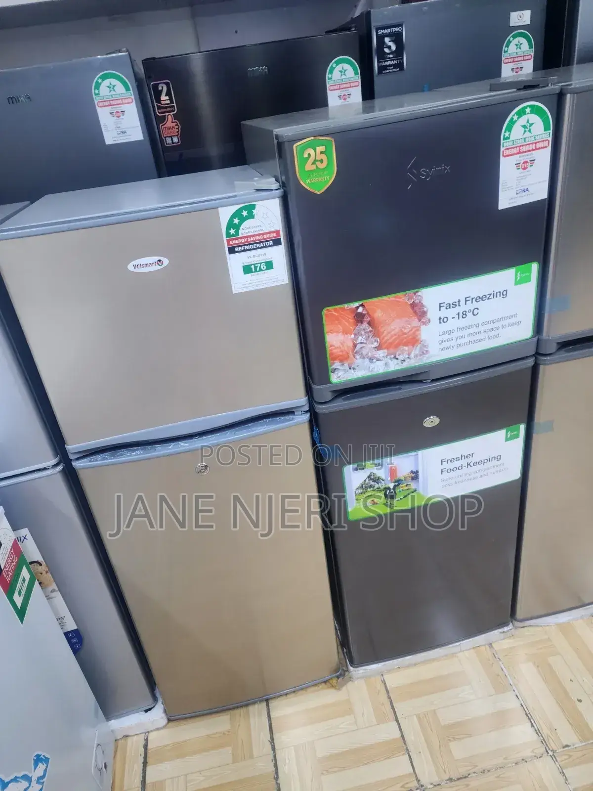Rosch Fridge Double Door 138litres