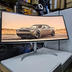Lg 34 Inches Curved Display Monitor With All Ports Needed