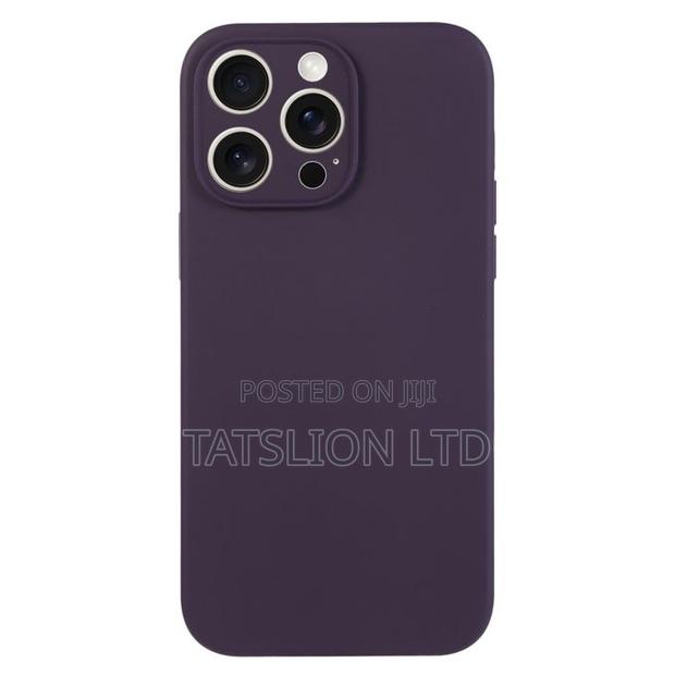 iPhone 16 Plus Silicone Case, Slim Soft Rubber Shockproof Co - main view