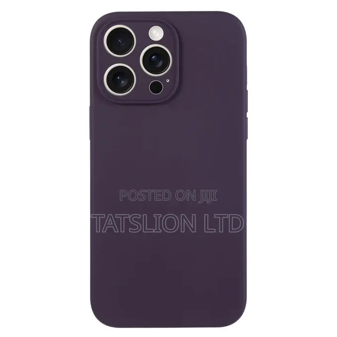 iPhone 16 Plus Silicone Case, Slim Soft Rubber Shockproof Co