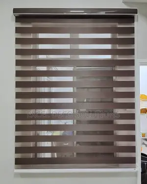Bold Coloured Sheer Zebra Roller Blind