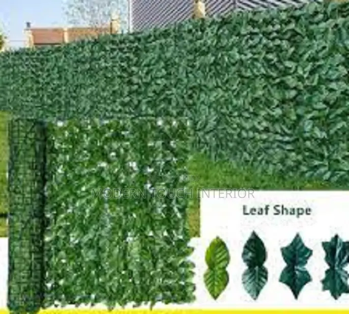 Artificial Privacy Modern Low-Maintenance Fence