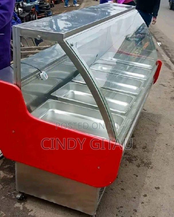 Locally Fabricated Meat Chiller Display 6 Ft