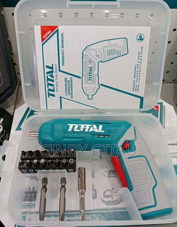 Total TSDLI0442 Lithium-Ion Cordless Screwdriver 4V