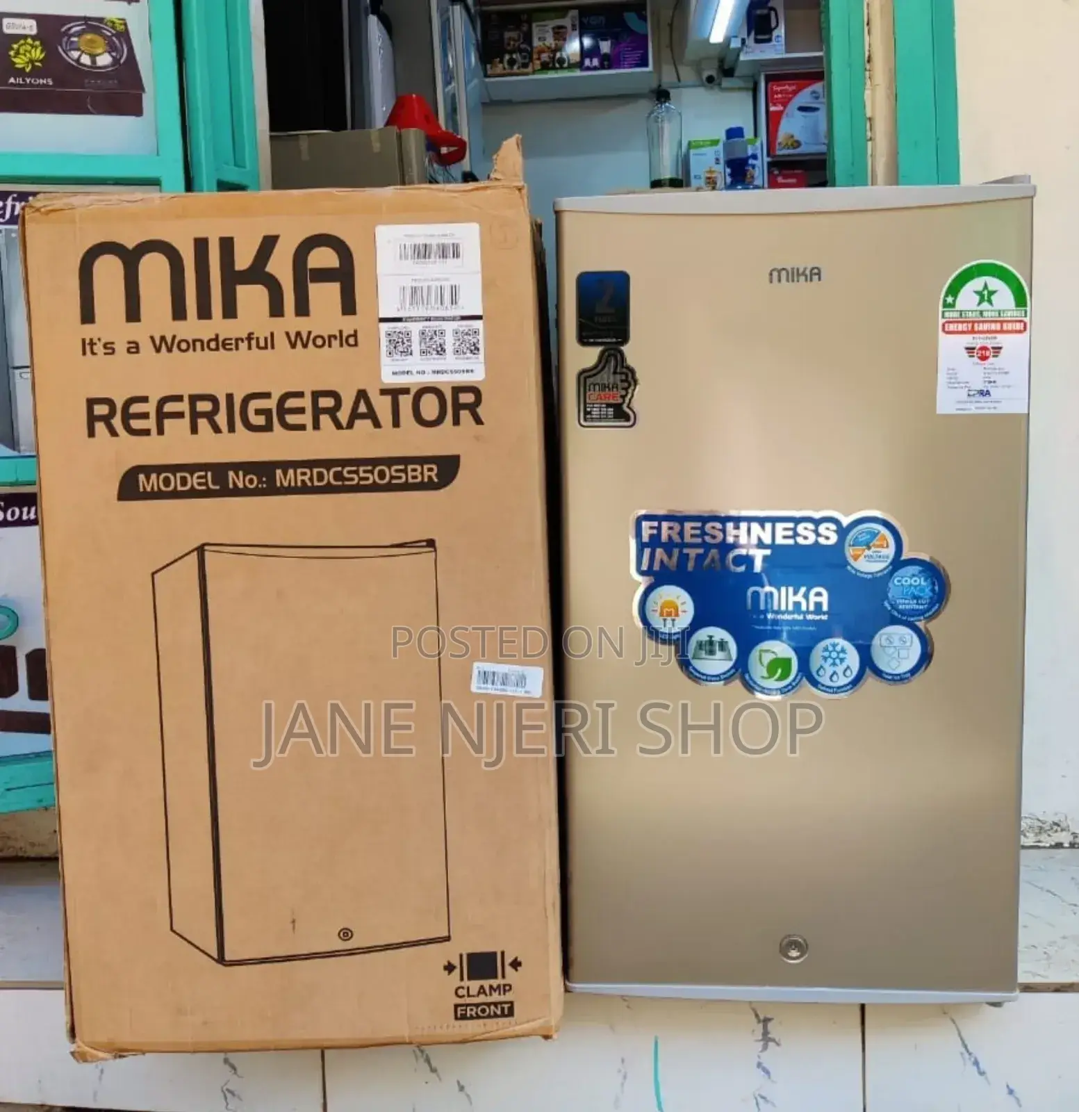Mika 92litre Fridge