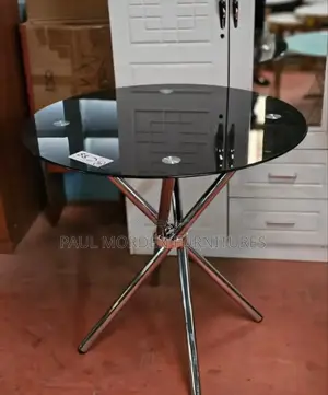Dark Glass Top Outdoor Dining Table