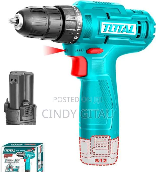 Total TDLI12428 Lithium-Ion Cordless Drill 12V