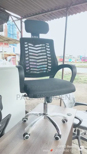 Office Headrest With Decent Quality Backrest