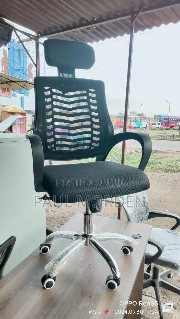 Office Headrest With Decent Quality Backrest - thumbnail 3
