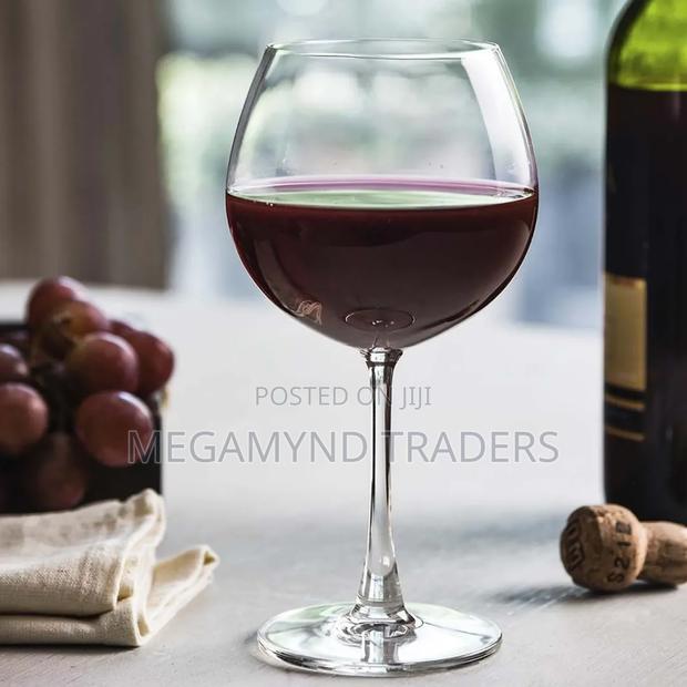 6pc Luminarc Balloon Wine Glass/Wine Champagne Glasses
