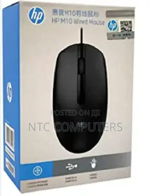HP USB Mouse M10 Black - 6cb80pa