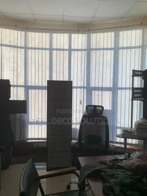 White Professional Vertical Blinds