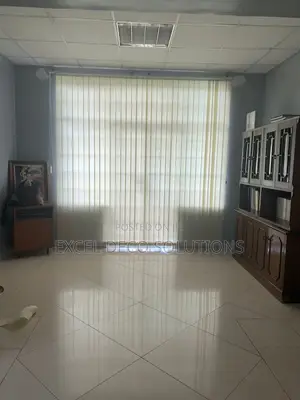 Cream Themed Vertical Office Blinds